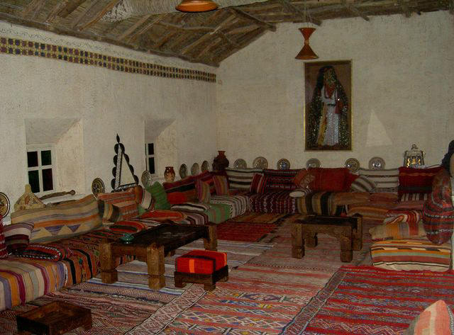 restaurant ouarzazate: Le salon Berb�re